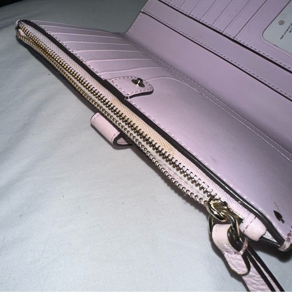Kate Spade Lavender Clutch Wallet NWT - Picture 5 of 7